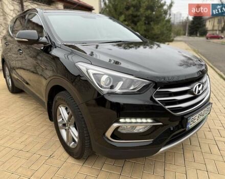 Черный Хендай Санта Фе, объемом двигателя 2.36 л и пробегом 141 тыс. км за 13699 $, фото 2 на Automoto.ua