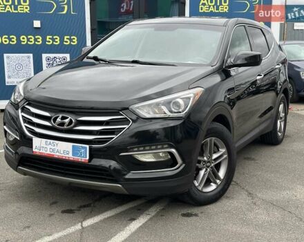 Черный Хендай Санта Фе, объемом двигателя 2.36 л и пробегом 130 тыс. км за 14690 $, фото 1 на Automoto.ua