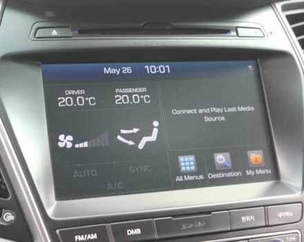 Черный Хендай Санта Фе, объемом двигателя 2.2 л и пробегом 115 тыс. км за 23999 $, фото 19 на Automoto.ua