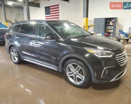 Черный Хендай Санта Фе, объемом двигателя 3.3 л и пробегом 125 тыс. км за 2700 $, фото 3 на Automoto.ua