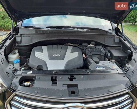 Черный Хендай Санта Фе, объемом двигателя 3.34 л и пробегом 120 тыс. км за 18300 $, фото 6 на Automoto.ua