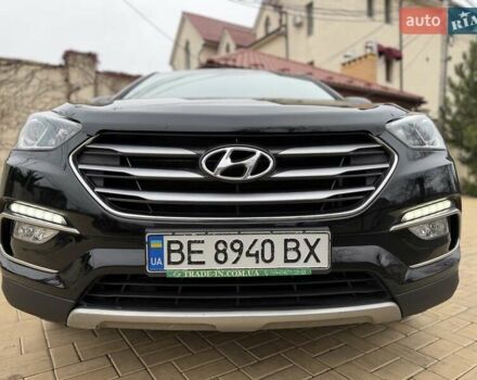 Черный Хендай Санта Фе, объемом двигателя 2.36 л и пробегом 141 тыс. км за 13699 $, фото 1 на Automoto.ua