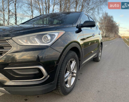 Черный Хендай Санта Фе, объемом двигателя 2.4 л и пробегом 296 тыс. км за 14750 $, фото 5 на Automoto.ua
