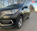 Черный Хендай Санта Фе, объемом двигателя 2.4 л и пробегом 296 тыс. км за 14750 $, фото 5 на Automoto.ua
