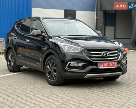 Черный Хендай Санта Фе, объемом двигателя 2.2 л и пробегом 190 тыс. км за 21650 $, фото 5 на Automoto.ua