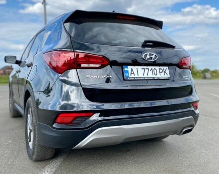 Черный Хендай Санта Фе, объемом двигателя 2.4 л и пробегом 220 тыс. км за 15600 $, фото 7 на Automoto.ua