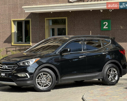 Чорний Хендай Санта Фе, об'ємом двигуна 2.4 л та пробігом 150 тис. км за 14500 $, фото 3 на Automoto.ua