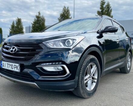 Черный Хендай Санта Фе, объемом двигателя 2.4 л и пробегом 220 тыс. км за 15600 $, фото 2 на Automoto.ua