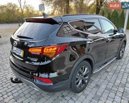 Черный Хендай Санта Фе, объемом двигателя 2.2 л и пробегом 168 тыс. км за 22700 $, фото 12 на Automoto.ua