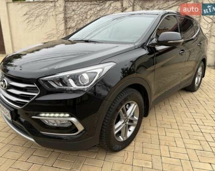 Черный Хендай Санта Фе, объемом двигателя 2.36 л и пробегом 141 тыс. км за 13699 $, фото 4 на Automoto.ua