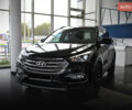 Черный Хендай Санта Фе, объемом двигателя 2.2 л и пробегом 130 тыс. км за 23500 $, фото 2 на Automoto.ua