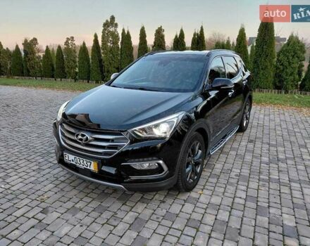 Черный Хендай Санта Фе, объемом двигателя 2.2 л и пробегом 168 тыс. км за 22700 $, фото 2 на Automoto.ua