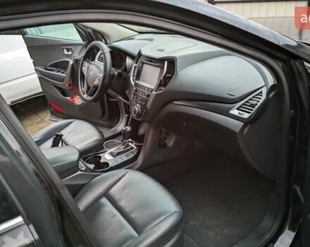 Черный Хендай Санта Фе, объемом двигателя 2 л и пробегом 200 тыс. км за 19500 $, фото 10 на Automoto.ua