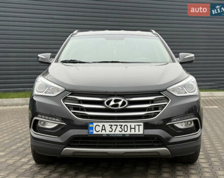 Черный Хендай Санта Фе, объемом двигателя 2.36 л и пробегом 128 тыс. км за 15700 $, фото 3 на Automoto.ua