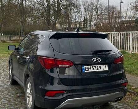 Чорний Хендай Санта Фе, об'ємом двигуна 2 л та пробігом 84 тис. км за 19446 $, фото 8 на Automoto.ua