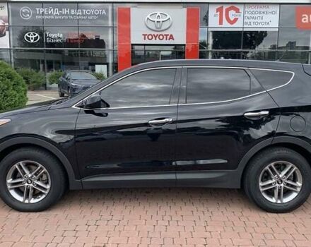 Черный Хендай Санта Фе, объемом двигателя 2.36 л и пробегом 177 тыс. км за 13700 $, фото 2 на Automoto.ua