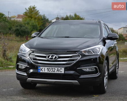 Хендай Санта Фе 2017 в Белой Церкве на Automoto.ua Черный Хендай Санта Фе, объемом двигателя 2.2 л и пробегом 122 тыс. км за 24500 $, фото 10 на Automoto.ua