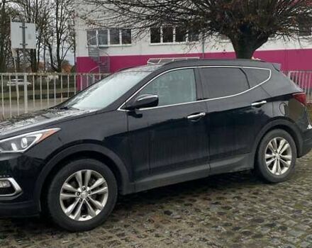 Чорний Хендай Санта Фе, об'ємом двигуна 2 л та пробігом 84 тис. км за 19446 $, фото 3 на Automoto.ua