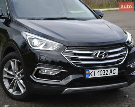 Хендай Санта Фе 2017 в Белой Церкве на Automoto.ua Черный Хендай Санта Фе, объемом двигателя 2.2 л и пробегом 122 тыс. км за 24500 $, фото 17 на Automoto.ua