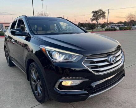 Черный Хендай Санта Фе, объемом двигателя 2 л и пробегом 59 тыс. км за 7800 $, фото 2 на Automoto.ua