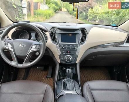 Черный Хендай Санта Фе, объемом двигателя 2.36 л и пробегом 130 тыс. км за 17500 $, фото 10 на Automoto.ua