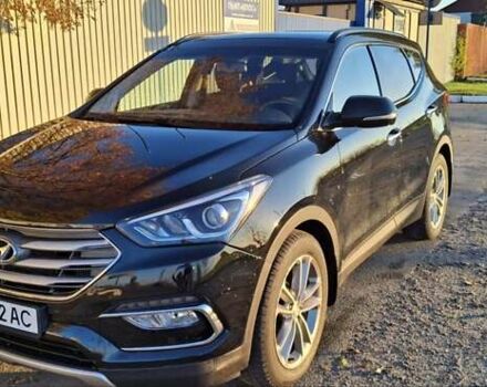 Черный Хендай Санта Фе, объемом двигателя 2.2 л и пробегом 122 тыс. км за 23500 $, фото 5 на Automoto.ua