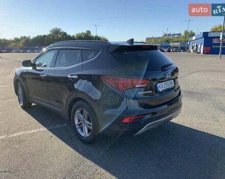 Черный Хендай Санта Фе, объемом двигателя 2.4 л и пробегом 153 тыс. км за 19200 $, фото 5 на Automoto.ua