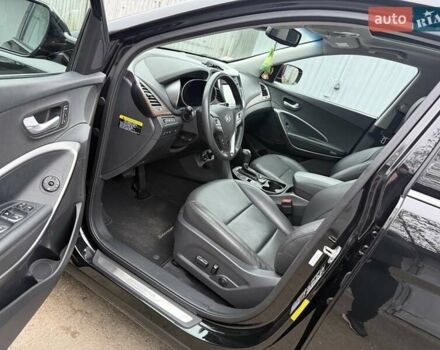 Черный Хендай Санта Фе, объемом двигателя 2 л и пробегом 8 тыс. км за 23000 $, фото 12 на Automoto.ua