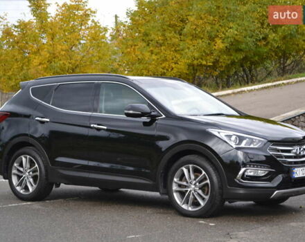 Хендай Санта Фе 2017 в Белой Церкве на Automoto.ua Черный Хендай Санта Фе, объемом двигателя 2.2 л и пробегом 122 тыс. км за 24500 $, фото 13 на Automoto.ua