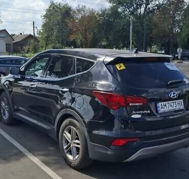 Черный Хендай Санта Фе, объемом двигателя 2.36 л и пробегом 202 тыс. км за 15950 $, фото 6 на Automoto.ua
