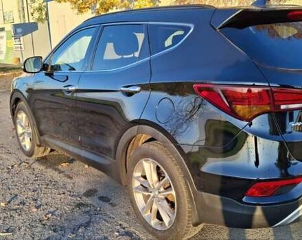 Черный Хендай Санта Фе, объемом двигателя 2.2 л и пробегом 122 тыс. км за 23500 $, фото 1 на Automoto.ua