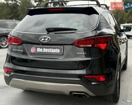Черный Хендай Санта Фе, объемом двигателя 2.4 л и пробегом 115 тыс. км за 17400 $, фото 10 на Automoto.ua