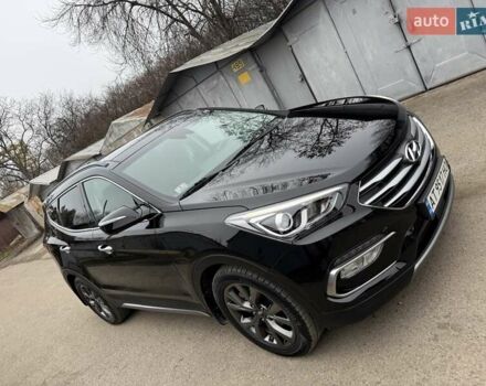 Черный Хендай Санта Фе, объемом двигателя 2 л и пробегом 8 тыс. км за 23000 $, фото 5 на Automoto.ua