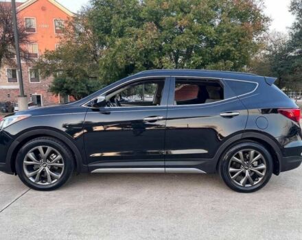 Черный Хендай Санта Фе, объемом двигателя 2 л и пробегом 59 тыс. км за 7800 $, фото 4 на Automoto.ua