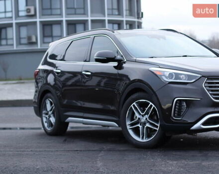 Черный Хендай Санта Фе, объемом двигателя 3.34 л и пробегом 87 тыс. км за 21500 $, фото 14 на Automoto.ua