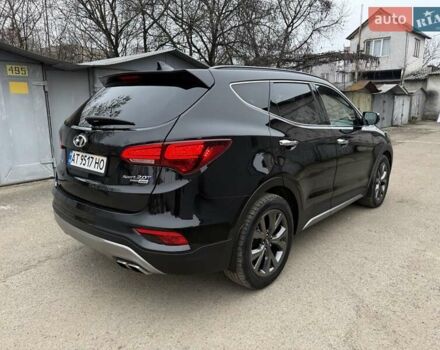 Черный Хендай Санта Фе, объемом двигателя 2 л и пробегом 8 тыс. км за 23000 $, фото 6 на Automoto.ua