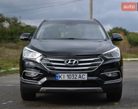 Хендай Санта Фе 2017 в Белой Церкве на Automoto.ua Черный Хендай Санта Фе, объемом двигателя 2.2 л и пробегом 122 тыс. км за 24500 $, фото 11 на Automoto.ua