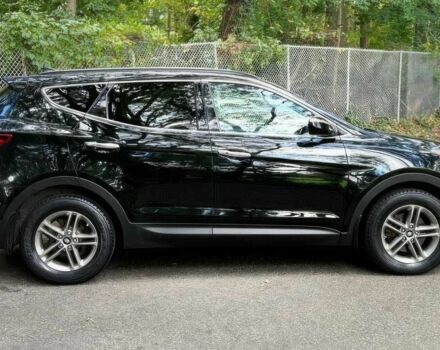 Черный Хендай Санта Фе, объемом двигателя 2.4 л и пробегом 50 тыс. км за 4100 $, фото 2 на Automoto.ua