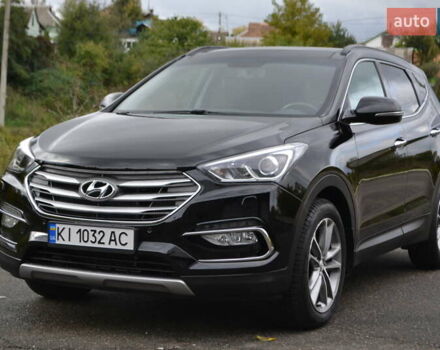 Хендай Санта Фе 2017 в Белой Церкве на Automoto.ua Черный Хендай Санта Фе, объемом двигателя 2.2 л и пробегом 122 тыс. км за 24500 $, фото 8 на Automoto.ua