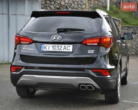 Хендай Санта Фе 2017 в Белой Церкве на Automoto.ua Черный Хендай Санта Фе, объемом двигателя 2.2 л и пробегом 122 тыс. км за 24500 $, фото 19 на Automoto.ua
