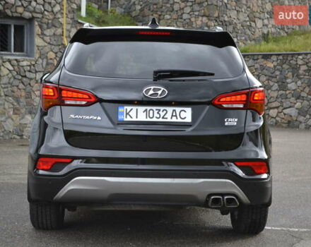 Хендай Санта Фе 2017 в Белой Церкве на Automoto.ua Черный Хендай Санта Фе, объемом двигателя 2.2 л и пробегом 122 тыс. км за 24500 $, фото 20 на Automoto.ua