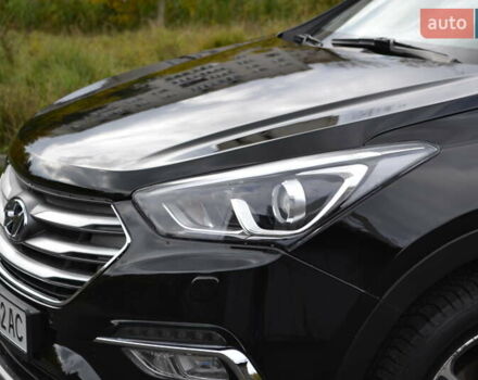 Хендай Санта Фе 2017 в Белой Церкве на Automoto.ua Черный Хендай Санта Фе, объемом двигателя 2.2 л и пробегом 122 тыс. км за 24500 $, фото 9 на Automoto.ua