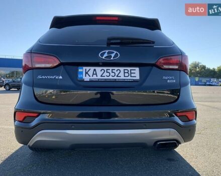 Черный Хендай Санта Фе, объемом двигателя 2.4 л и пробегом 153 тыс. км за 19200 $, фото 6 на Automoto.ua