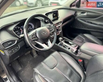 Чорний Хендай Санта Фе, об'ємом двигуна 2 л та пробігом 77 тис. км за 28500 $, фото 12 на Automoto.ua