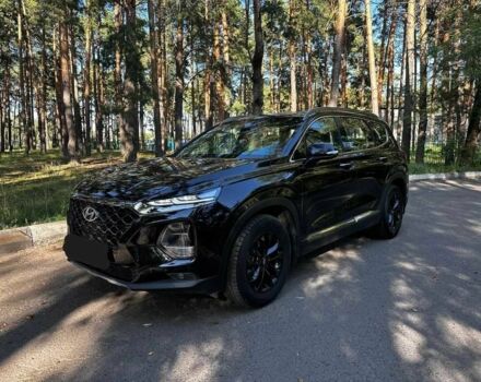 Черный Хендай Санта Фе, объемом двигателя 2 л и пробегом 120 тыс. км за 24000 $, фото 1 на Automoto.ua