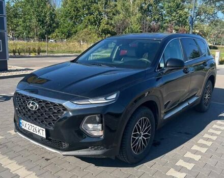 Черный Хендай Санта Фе, объемом двигателя 2.36 л и пробегом 80 тыс. км за 19999 $, фото 1 на Automoto.ua