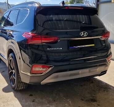 Черный Хендай Санта Фе, объемом двигателя 2.36 л и пробегом 152 тыс. км за 23700 $, фото 4 на Automoto.ua