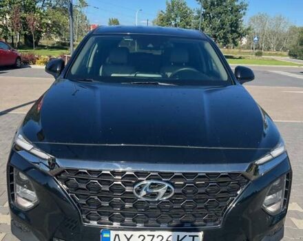 Черный Хендай Санта Фе, объемом двигателя 2.36 л и пробегом 80 тыс. км за 19999 $, фото 2 на Automoto.ua