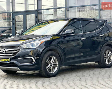 Черный Хендай Санта Фе, объемом двигателя 2.36 л и пробегом 130 тыс. км за 16300 $, фото 2 на Automoto.ua