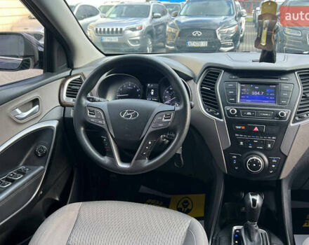 Черный Хендай Санта Фе, объемом двигателя 2.36 л и пробегом 130 тыс. км за 16300 $, фото 13 на Automoto.ua